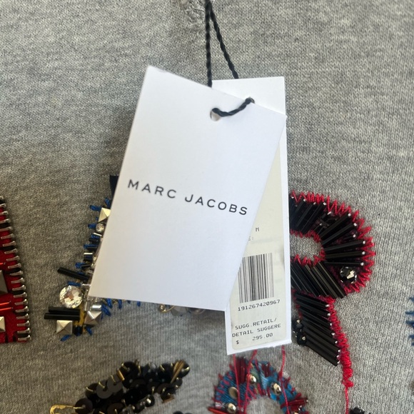 SOLD Marc Jacob’s Embroidered Logo Sweatshirt - Picture 4 of 8